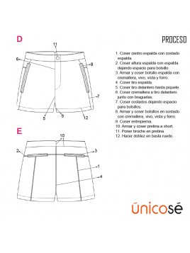 SHORT CLASICO MUJER 1803