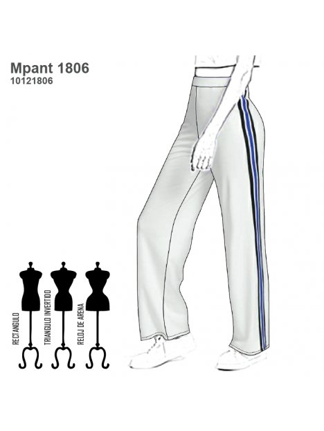 PANTALON RECTO MUJER 1806