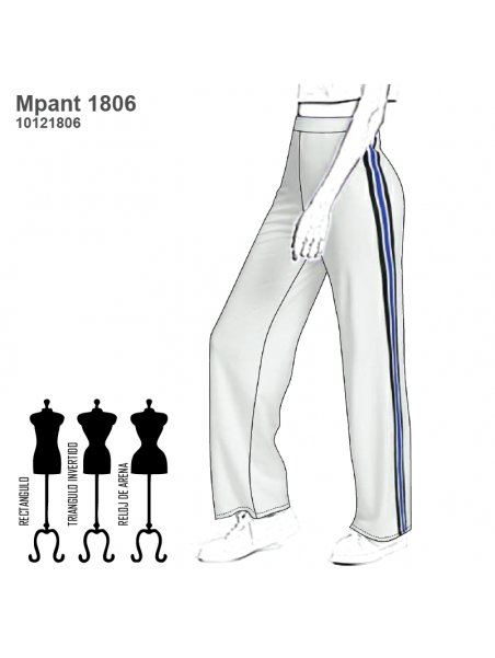 PANTALON RECTO MUJER 1806