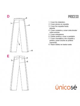 PANTALON RECTO MUJER 1806