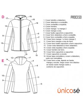 PARKA AJUSTADA MUJER 1802