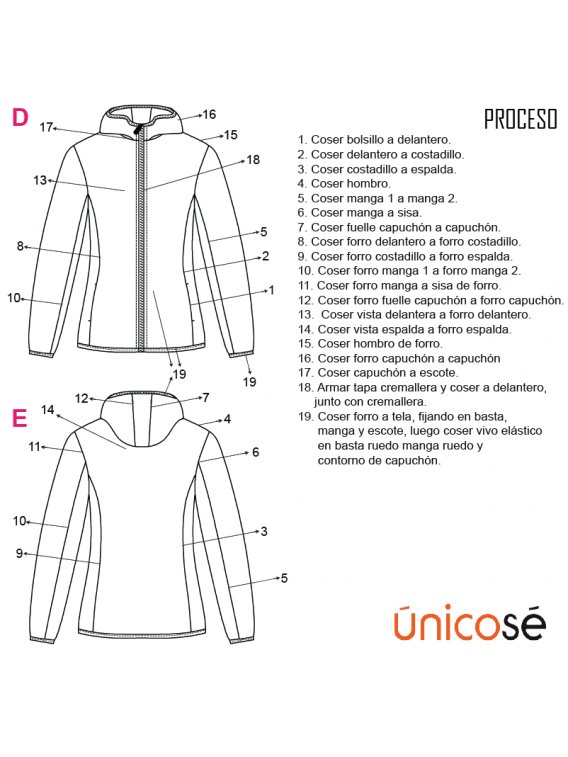 PARKA AJUSTADA MUJER 1802