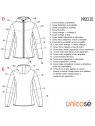 PARKA AJUSTADA MUJER 1802