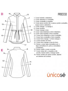 PARKA AJUSTADA MUJER 1804