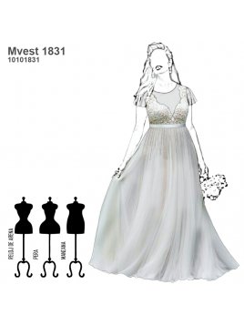 VESTIDO NOVIA 1831