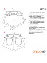 SHORT JEANS MUJER 1802