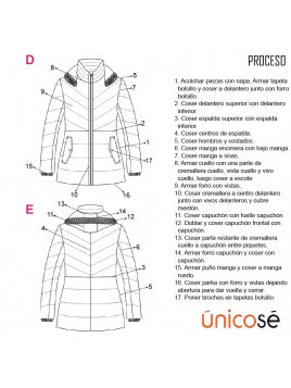 PARKA AJUSTADA MUJER 1803