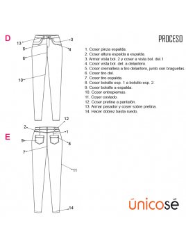 PANTALON JEANS MUJER 1808