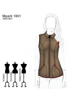 PARKA CHALECO MUJER 1801