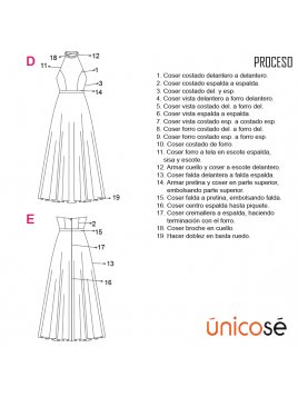 VESTIDO FIESTA HALTER MUJER 1837