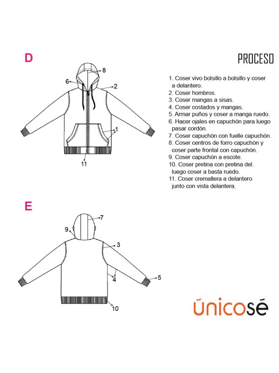 CHAQUETA POLAR ESCOLAR 1808