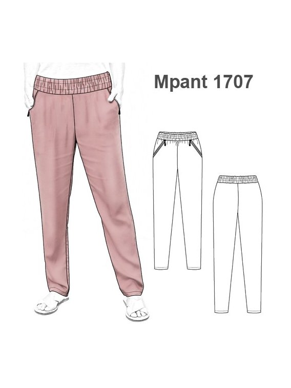 PANTALON BASICO MUJER 1707