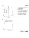 FALDA MINI ASIMETRICA NIÑA 1801