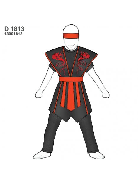 DISFRAZ NINJA 1813