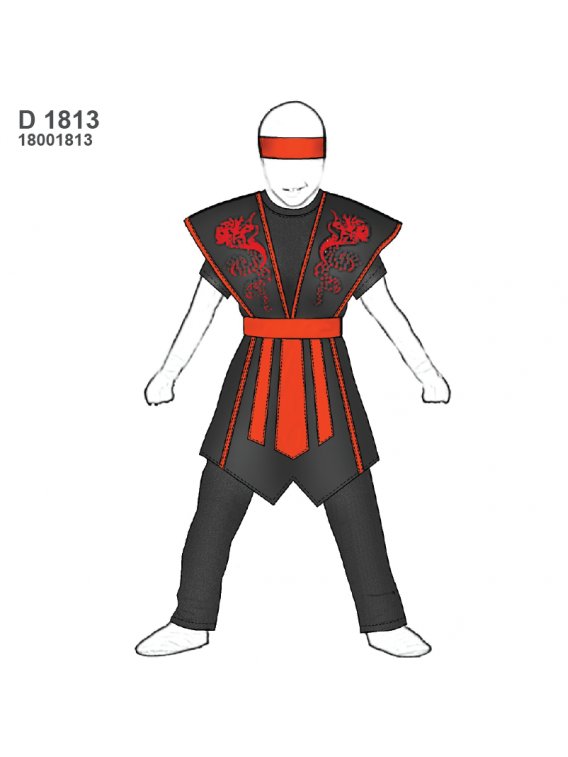 DISFRAZ NINJA 1813