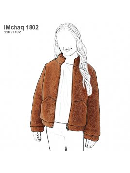 CHAQUETA TEDDY BEAR NIÑA 1802