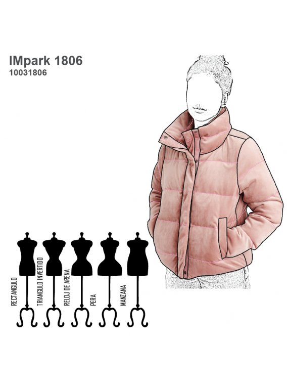 PARKA CORTA MUJER 1806