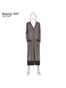 ABRIGO CARDIGAN MUJER 1807