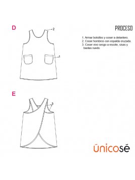 DELANTAL PARVULARIA RT 1840