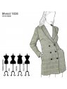 VESTIDO SMOKING MUJER 1838
