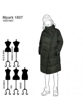 PARKA ABRIGO MUJER 1807