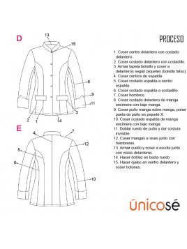 CHAQUETA GARZONA RT 1901