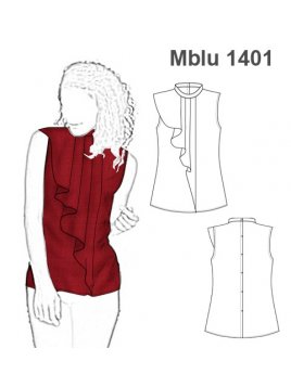 BLUSA SIN MANGAS MUJER 1401