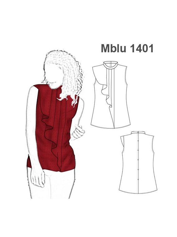 BLUSA SIN MANGAS MUJER 1401