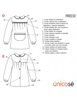 DELANTAL PARVULO ESCOLAR 1901
