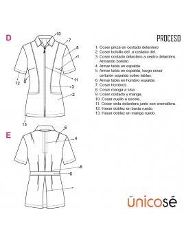 CHAQUETA TRABAJO MUJER RT 1903