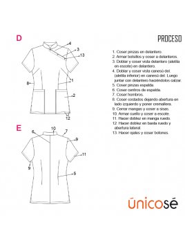 CHAQUETA TRABAJO MUJER 1908