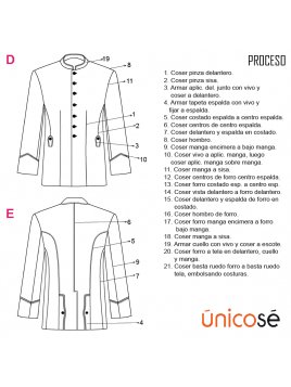 CHAQUETA TRABAJO HOTEL RT 1909