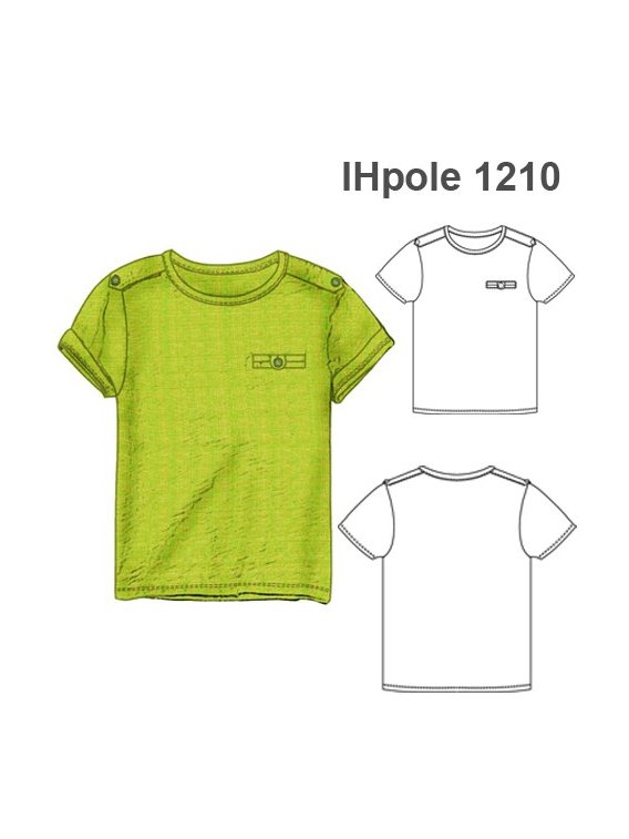 POLERA CON TRABAS