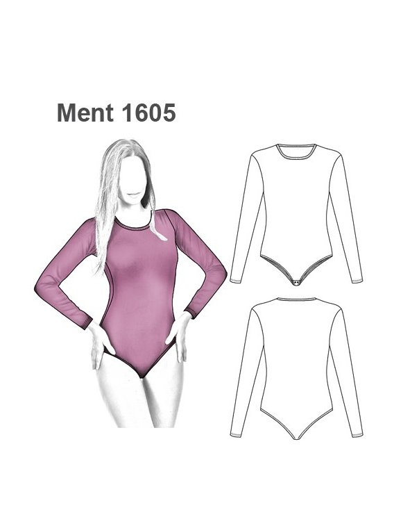 BODY BASICO ESCOTE REDONDO  MUJER