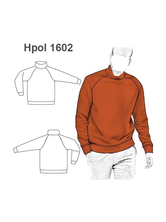 POLERON  BASICO HOMBRE 1602