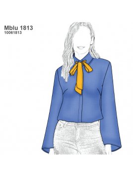 BLUSA CAMISERA MUJER 1813