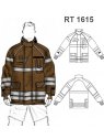 CHAQUETA BOMBERO RESCATE RT 1615