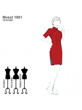 VESTIDO QUIPAO MUJER 1901