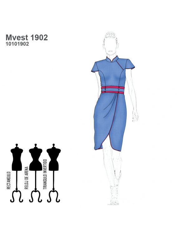 VESTIDO QUIPAO MUJER 1902