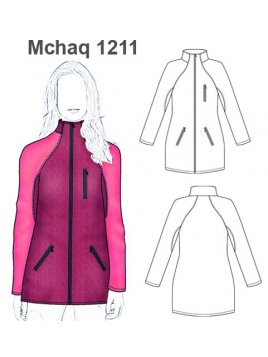 CHAQUETA SOFT SHELL MUJER 1211