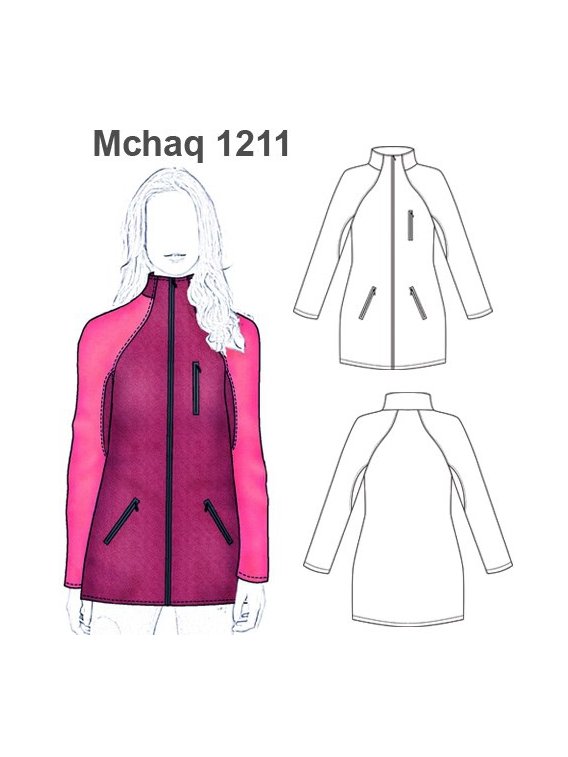 CHAQUETA SOFT SHELL MUJER 1211