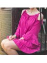 VESTIDO HOMBRO DESCUBIERTO