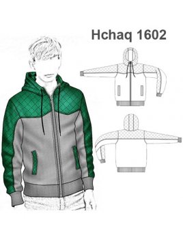 MOLDES CHAQUETA CAMPERA SPORT HOMBRE