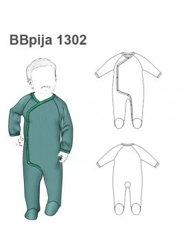 PIJAMA ENTERITO BEBE 1302