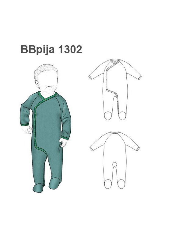 PIJAMA ENTERITO BEBE 1302