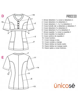 BLUSA TRABAJO RT 1906