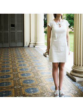 VESTIDO EVASE MUJER 1725