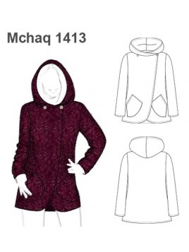 CHAQUETA CRUZADA MUJER 1413