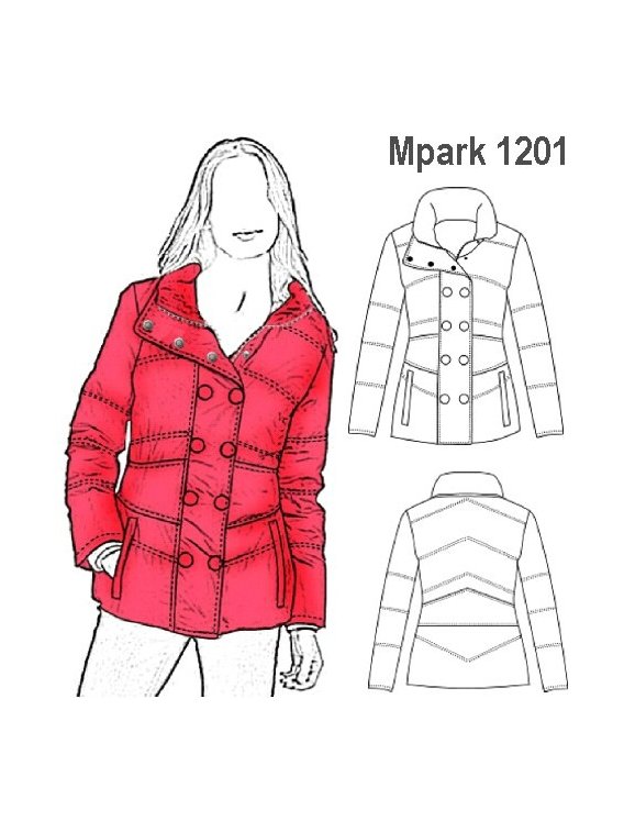 PARKA CORTA MUJER 1201