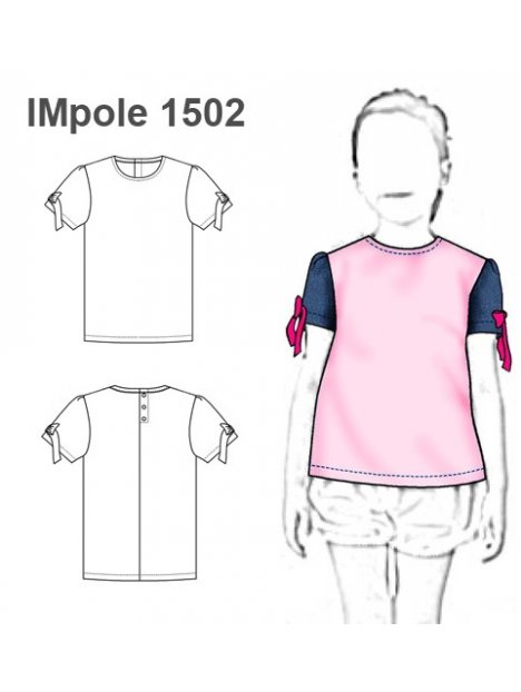 POLERA BLUSA NIÑA 1502
